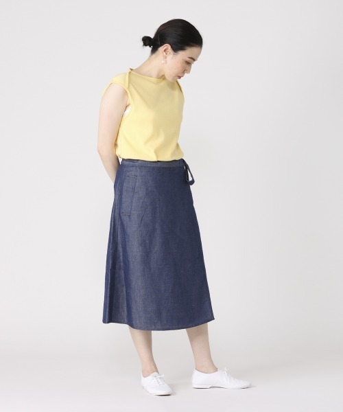 LA MARINE FRANCAISE（マリン フランセーズ）の「コーマフライスボーダーフレンチ（Tシャツ/カットソー・レディース・ネイビー/グレー/レッド/イエロー/ブルー・FREE）」の16枚目の写真