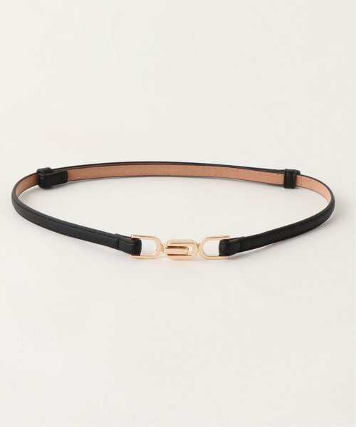 RAY CASSIN（レイカズン）の「バックルベルト（ベルト・レディース・ブラック/シルバー/ブロンズ・FREE）」の2枚目の写真