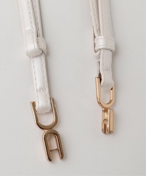 RAY CASSIN（レイカズン）の「バックルベルト（ベルト・レディース・ブラック/シルバー/ブロンズ・FREE）」の10枚目の写真