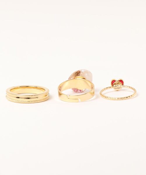 【LIONS&WAITER】ハートのリングセット（リング）｜tone（トーン）