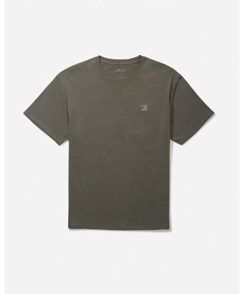 Saturdays NYC（サタデーズ ニューヨークシティ ）の「Saturdays Conservatory Standard SS Tee（Tシャツ/カットソー・メンズ・チャコールグレー/ベージュ・M/L/XL/S/X-SMALL）」の7枚目の写真