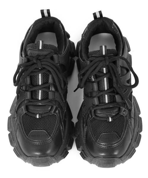 Figments(フィグメンツ)の「ディフェンダースニーカー(スニーカー・レディース・オフホワイト/ブラック・MEDIUM/SMALL)」の2枚目の写真