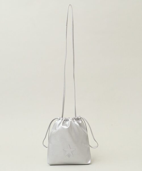 CONVERSE TOKYO（コンバーストウキョウ）の「エコレザードロストショルダーバッグ（ショルダーバッグ・レディース・シルバー/ブラック/ゴールド・FREE）」の3枚目の写真