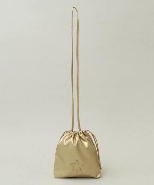 CONVERSE TOKYO（コンバーストウキョウ）の「エコレザードロストショルダーバッグ（ショルダーバッグ・レディース・シルバー/ブラック/ゴールド・FREE）」の7枚目の写真