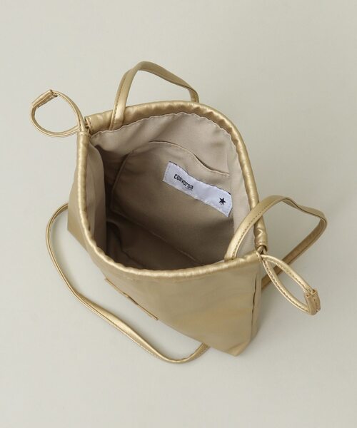 CONVERSE TOKYO（コンバーストウキョウ）の「エコレザードロストショルダーバッグ（ショルダーバッグ・レディース・シルバー/ブラック/ゴールド・FREE）」の13枚目の写真