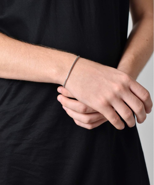 LION HEART（ライオンハート）の「【限定展開】“LH-1”スキニーチェーンブレスレット/サージカルステンレス（金属アレルギー対応）【LION HEART / ライオンハート】（ブレスレット・メンズ・シルバー/ブラック/シルバー系その他/シルバー系その他2/シルバー系その他3・M/L）」の10枚目の写真