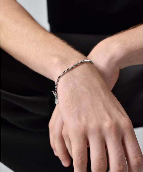 LION HEART（ライオンハート）の「【限定展開】“LH-1”スキニーチェーンブレスレット/サージカルステンレス（金属アレルギー対応）【LION HEART / ライオンハート】（ブレスレット・メンズ・シルバー/ブラック/シルバー系その他/シルバー系その他2/シルバー系その他3・M/L）」の11枚目の写真
