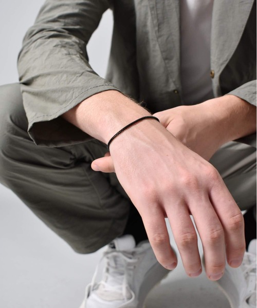 LION HEART（ライオンハート）の「【限定展開】“LH-1”スキニーチェーンブレスレット/サージカルステンレス（金属アレルギー対応）【LION HEART / ライオンハート】（ブレスレット・メンズ・シルバー/ブラック/シルバー系その他/シルバー系その他2/シルバー系その他3・M/L）」の22枚目の写真