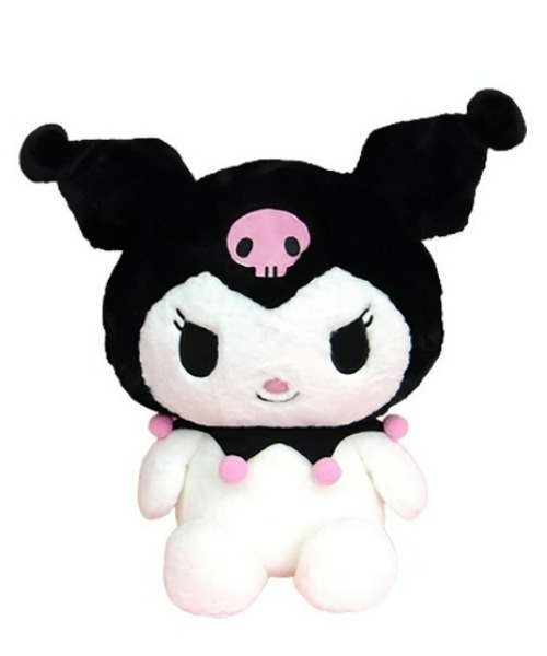 sanrio（サンリオ）の「sanrio/サンリオ　ほわほわぬいぐるみ　特大サイズ2L（おもちゃ・レディース・イエロー/ピンク/ホワイト/ブラック/ベビーピンク/ブルー・ONE SIZE）」の7枚目の写真