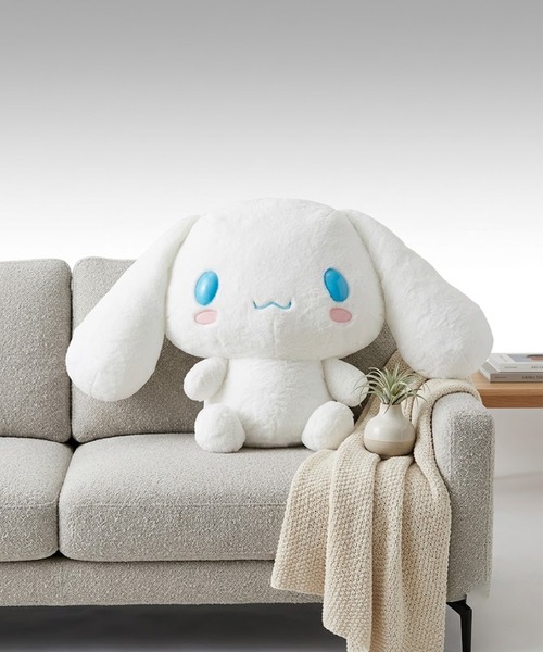 sanrio（サンリオ）の「sanrio/サンリオ　ほわほわぬいぐるみ　特大サイズ2L（おもちゃ・レディース・イエロー/ピンク/ホワイト/ブラック/ベビーピンク/ブルー・ONE SIZE）」の11枚目の写真
