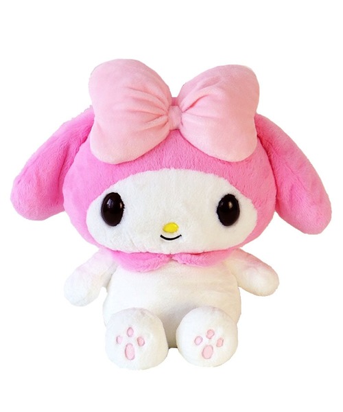 sanrio（サンリオ）の「sanrio/サンリオ　ほわほわぬいぐるみ　特大サイズ2L（おもちゃ・レディース・イエロー/ピンク/ホワイト/ブラック/ベビーピンク/ブルー・ONE SIZE）」の8枚目の写真