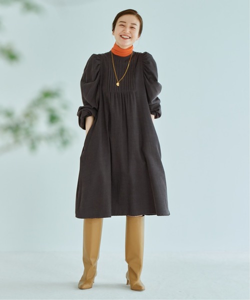 IENA シャツコールミニワンピース IENA（イエナ）の「シャツコールミニワンピース（ワンピース