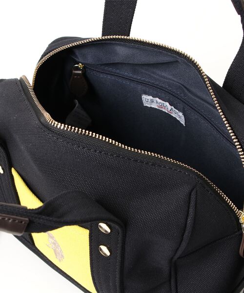 U.S. POLO ASSN.(ユーエスポロアッスン)の「【U.S. POLO ASSN.】 ユーエスポロアッスン ミニボストンバッグ USPA-2629(ボストンバッグ・レディース・ブルー系その他/ホワイト×レッド/カーキ系/レッド系/ブラック×イエロー/イエロー系その他/グリーン系その他/ネイビー系・FREE)」の11枚目の写真