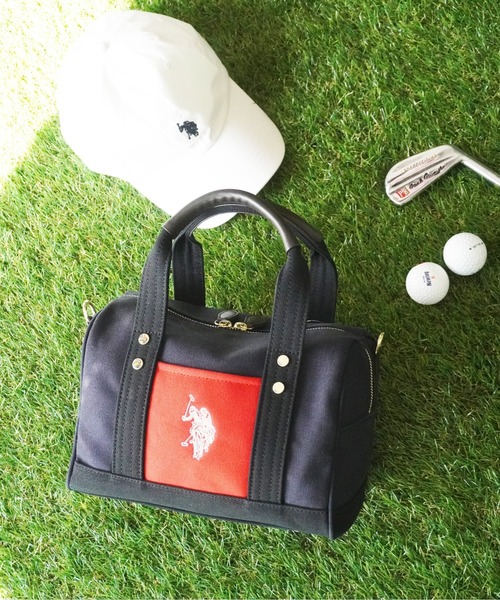 U.S. POLO ASSN.(ユーエスポロアッスン)の「【U.S. POLO ASSN.】 ユーエスポロアッスン ミニボストンバッグ USPA-2629(ボストンバッグ・レディース・ブルー系その他/ホワイト×レッド/カーキ系/レッド系/ブラック×イエロー/イエロー系その他/グリーン系その他/ネイビー系・FREE)」の6枚目の写真