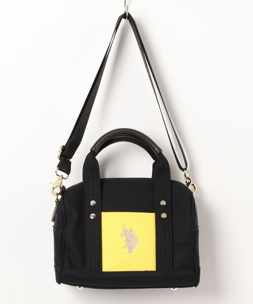 U.S. POLO ASSN.(ユーエスポロアッスン)の「【U.S. POLO ASSN.】 ユーエスポロアッスン ミニボストンバッグ USPA-2629(ボストンバッグ・レディース・ブルー系その他/ホワイト×レッド/カーキ系/レッド系/ブラック×イエロー/イエロー系その他/グリーン系その他/ネイビー系・FREE)」の17枚目の写真