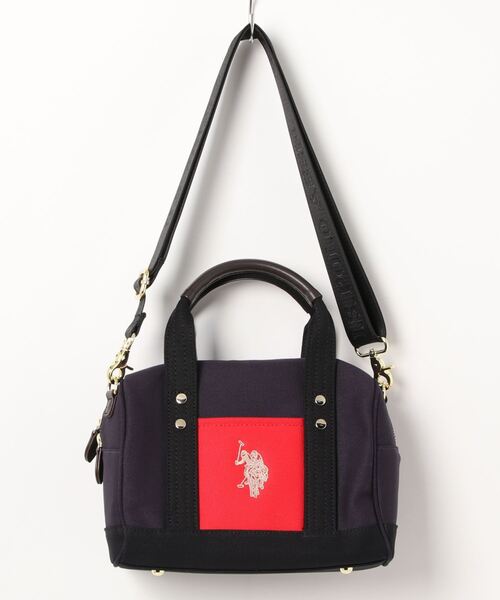U.S. POLO ASSN.(ユーエスポロアッスン)の「【U.S. POLO ASSN.】 ユーエスポロアッスン ミニボストンバッグ USPA-2629(ボストンバッグ・レディース・ブルー系その他/ホワイト×レッド/カーキ系/レッド系/ブラック×イエロー/イエロー系その他/グリーン系その他/ネイビー系・FREE)」の18枚目の写真