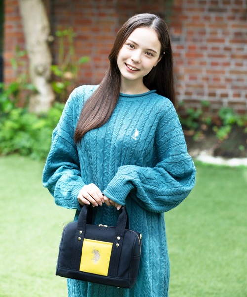 U.S. POLO ASSN.(ユーエスポロアッスン)の「【U.S. POLO ASSN.】 ユーエスポロアッスン ミニボストンバッグ USPA-2629(ボストンバッグ・レディース・ブルー系その他/ホワイト×レッド/カーキ系/レッド系/ブラック×イエロー/イエロー系その他/グリーン系その他/ネイビー系・FREE)」の15枚目の写真