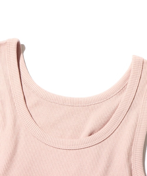 UGG（アグ）の「UGG@mos リブショートタンクトップス / アグ リブショートタンクトップス（タンクトップ・レディース・ホワイト/ダークグレー/ピンク・M/L）」の5枚目の写真