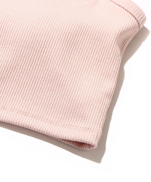 UGG（アグ）の「UGG@mos リブショートタンクトップス / アグ リブショートタンクトップス（タンクトップ・レディース・ホワイト/ダークグレー/ピンク・M/L）」の8枚目の写真