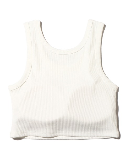 UGG（アグ）の「UGG@mos リブショートタンクトップス / アグ リブショートタンクトップス（タンクトップ・レディース・ホワイト/ダークグレー/ピンク・M/L）」の9枚目の写真
