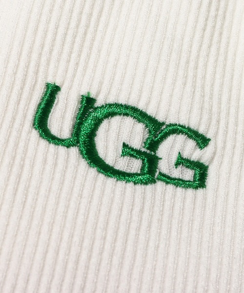 UGG（アグ）の「UGG@mos リブショートタンクトップス / アグ リブショートタンクトップス（タンクトップ・レディース・ホワイト/ダークグレー/ピンク・M/L）」の12枚目の写真