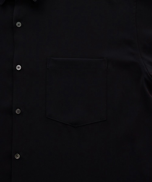 CALLNE（カルネ）の「【CALLNE】Regular Collor LongSleeve Shirt/レギュラーカラー ロングスリーブシャツ（シャツ/ブラウス・メンズ・ホワイト/ブラック・M/L）」の7枚目の写真