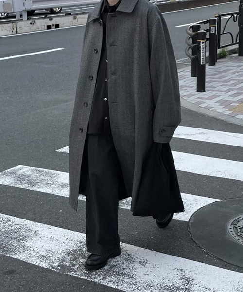 CALLNE（カルネ）の「【CALLNE】Regular Collor LongSleeve Shirt/レギュラーカラー ロングスリーブシャツ（シャツ/ブラウス・メンズ・ホワイト/ブラック・M/L）」の18枚目の写真