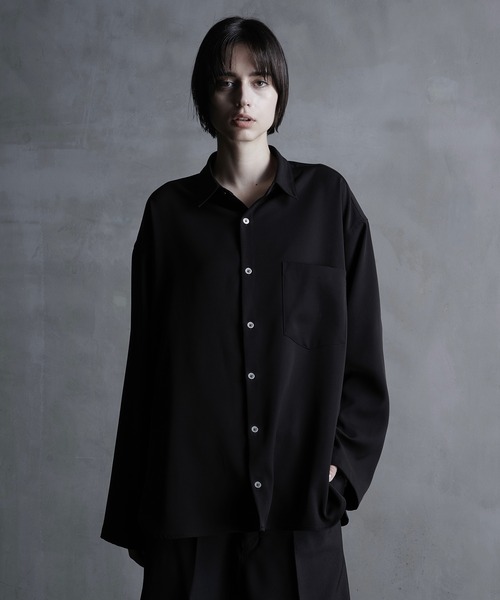 CALLNE】Regular Collor LongSleeve Shirt/レギュラーカラー ロング