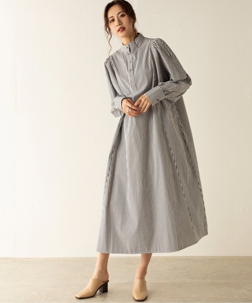 MILLION CARATS（ミリオンカラッツ）の「【WEB限定】パフスリーブワンピース（ワンピース・レディース・ブラック/マルチ・FREE）」の16枚目の写真