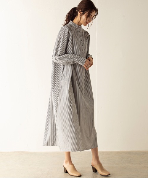 MILLION CARATS（ミリオンカラッツ）の「【WEB限定】パフスリーブワンピース（ワンピース・レディース・ブラック/マルチ・FREE）」の11枚目の写真