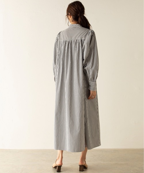 MILLION CARATS（ミリオンカラッツ）の「【WEB限定】パフスリーブワンピース（ワンピース・レディース・ブラック/マルチ・FREE）」の14枚目の写真