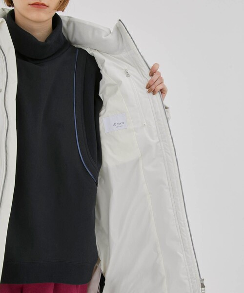 CITY TOKYO（シティトウキョウ）の「TOKYOパーフェクション2wayダウン（ダウンジャケット/コート・レディース・ブラック/ホワイト・1/2）」の17枚目の写真