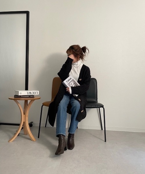 【セール】ロングニットカーディガン（ニット/セーター）｜sakishimatokyo（サキシマトーキョー）