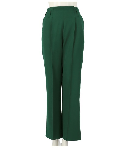 ANAP（アナップ）の「センターラインスラックス【セットアップ着用可】（スラックス・レディース・ベージュ/ブラック/モスグリーン・FREE）」の15枚目の写真