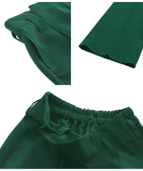 ANAP（アナップ）の「センターラインスラックス【セットアップ着用可】（スラックス・レディース・ベージュ/ブラック/モスグリーン・FREE）」の17枚目の写真