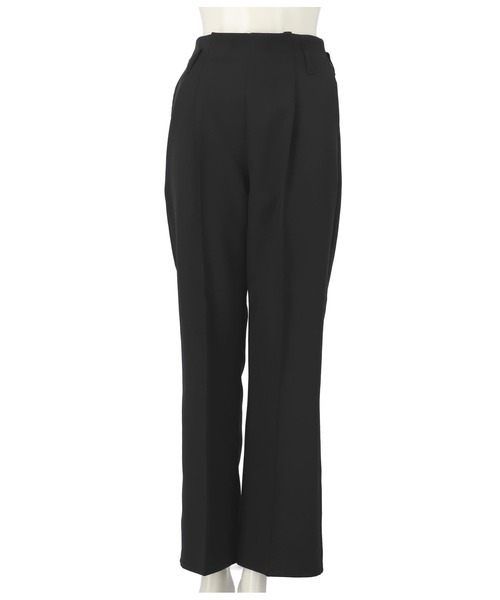 ANAP（アナップ）の「センターラインスラックス【セットアップ着用可】（スラックス・レディース・ベージュ/ブラック/モスグリーン・FREE）」の5枚目の写真