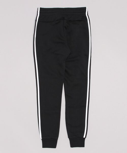 adidas(アディダス)の「アディダス adidas フリース スリーストライプス パンツ(スウェットパンツ・レディース・ブラック・M/S/L/XL)」の2枚目の写真