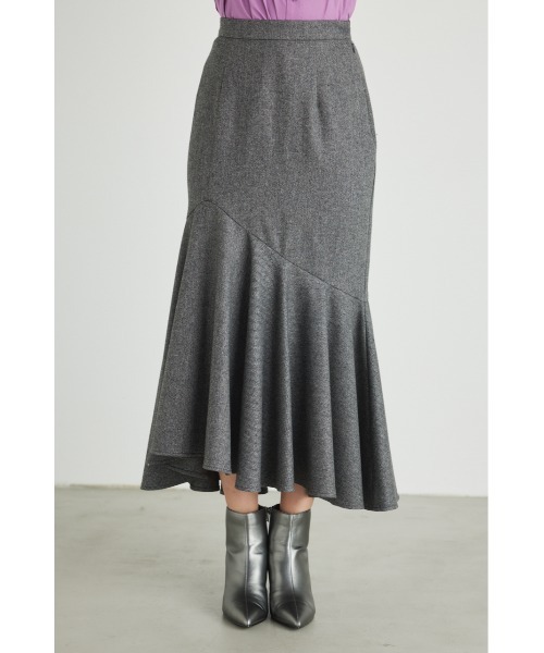 rienda（リエンダ）の「レディーマーメイドスカート（スカート・レディース・グレー系その他・SMALL/MEDIUM）」の5枚目の写真