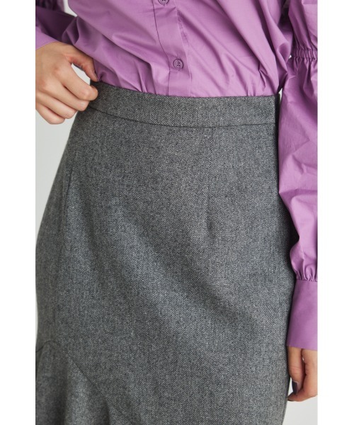 rienda（リエンダ）の「レディーマーメイドスカート（スカート・レディース・グレー系その他・SMALL/MEDIUM）」の8枚目の写真