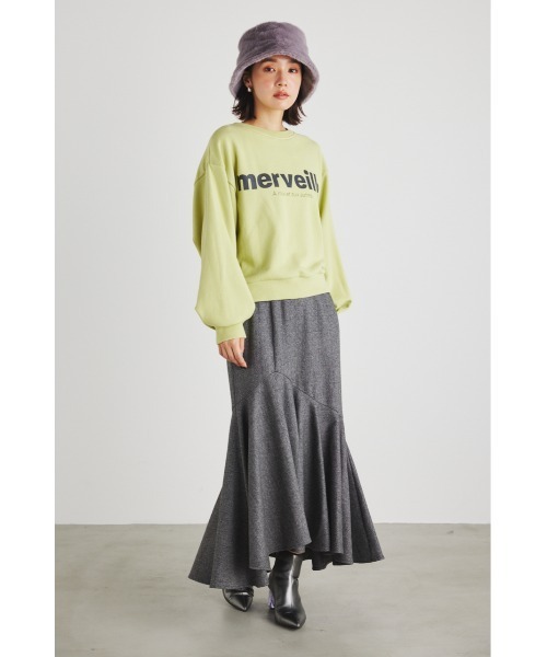 rienda（リエンダ）の「レディーマーメイドスカート（スカート・レディース・グレー系その他・SMALL/MEDIUM）」の14枚目の写真