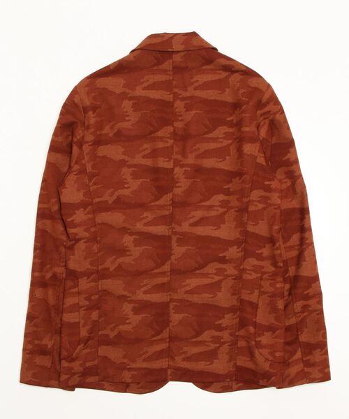 HYDROGEN(ハイドロゲン)の「《HYDROGEN/ハイドロゲン》【AB LINE】カモフラージュジャケット / CAMOUFLAGE JACKET(Red)(テーラードジャケット・メンズ・ブラウン系その他・56/54/52/48/50/46)」の2枚目の写真