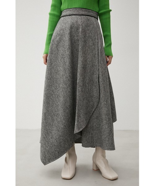 AZUL by moussy(アズールバイマウジー)の「TWEED SKIRT/ツイードスカート(スカート・レディース・ブラック系その他/ブラウン系その他/グリーン系その他・MEDIUM/SMALL)」の7枚目の写真