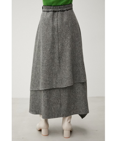 AZUL by moussy(アズールバイマウジー)の「TWEED SKIRT/ツイードスカート(スカート・レディース・ブラック系その他/ブラウン系その他/グリーン系その他・MEDIUM/SMALL)」の9枚目の写真