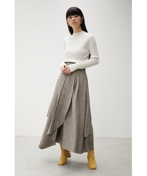 AZUL by moussy(アズールバイマウジー)の「TWEED SKIRT/ツイードスカート(スカート・レディース・ブラック系その他/ブラウン系その他/グリーン系その他・MEDIUM/SMALL)」の15枚目の写真