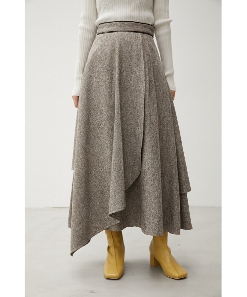 AZUL by moussy(アズールバイマウジー)の「TWEED SKIRT/ツイードスカート(スカート・レディース・ブラック系その他/ブラウン系その他/グリーン系その他・MEDIUM/SMALL)」の16枚目の写真