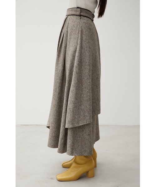 AZUL by moussy(アズールバイマウジー)の「TWEED SKIRT/ツイードスカート(スカート・レディース・ブラック系その他/ブラウン系その他/グリーン系その他・MEDIUM/SMALL)」の17枚目の写真