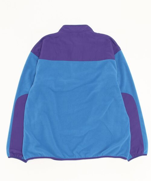 CHUMS（チャムス）の「CHUMS/チャムス ヘンリーネック リサイクルチャムリーフリースハリケーントップ ジャケット CH04-1328（その他アウター・メンズ・ブラック×ベージュ/パープル/ブラック・M/L/XL）」の17枚目の写真