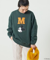 FREAK'S STORE | 【WEB限定】DISNEY(ディズニー)　ミッキーマウス/別注Mワッペンスウェット(スウェット)