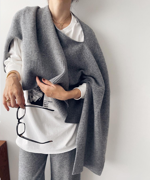 plage（プラージュ）の「【R'IAM】 Washable WOOL マフラー