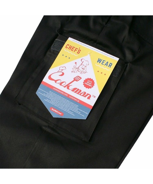 COOKMAN(クックマン)の「COOKMAN CHEF CARGO PANTS「BLACK」/ BLACK(カーゴパンツ・メンズ・ブラック・XL)」の3枚目の写真